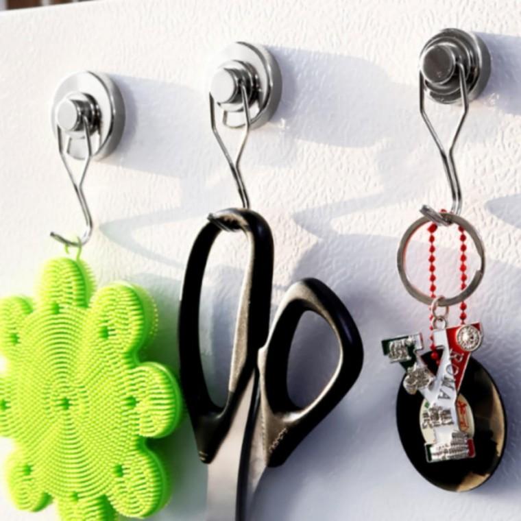 강력 자석 가방행거 철제 부착 걸이 거치대 고리 후크