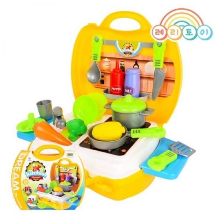 드림 키친놀이 집중력 가방 세트