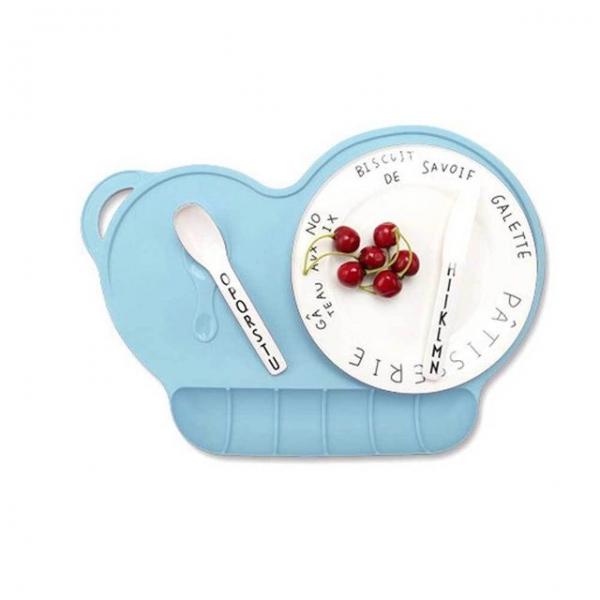 흘림방지 실리콘 식탁매트/유아 테이블매트 식판 받침