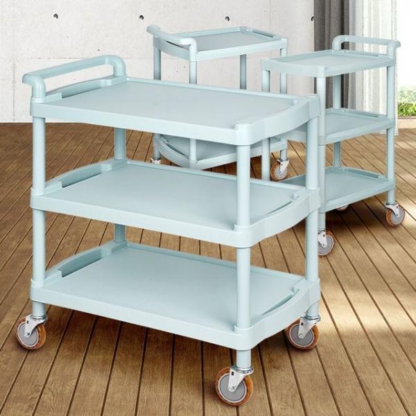 W 주방웨건 빈티지트롤리 드레싱카트 이동서빙카 무빙