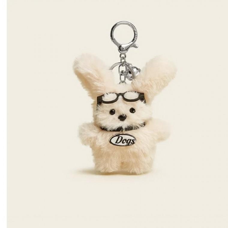 귀여운 토끼 곰인형 열쇠키링 미니 쿠션인형 가방 백팩 키링