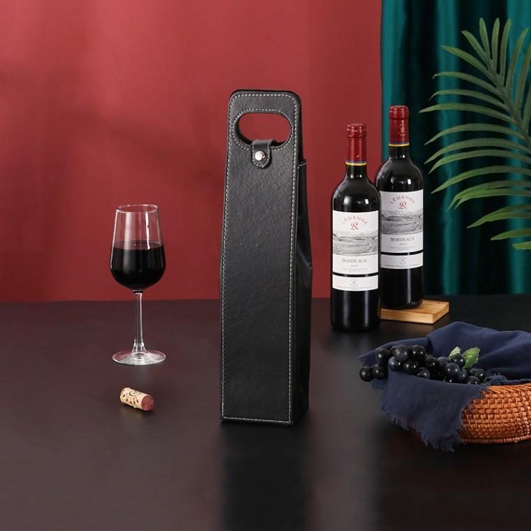와인 핸들 수납 가방 블랙 1구
