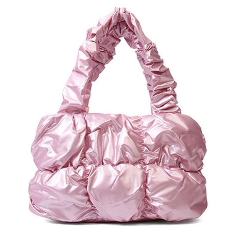 패딩 토트백 미니 숄더백 겨울 신상 캐주얼 가방