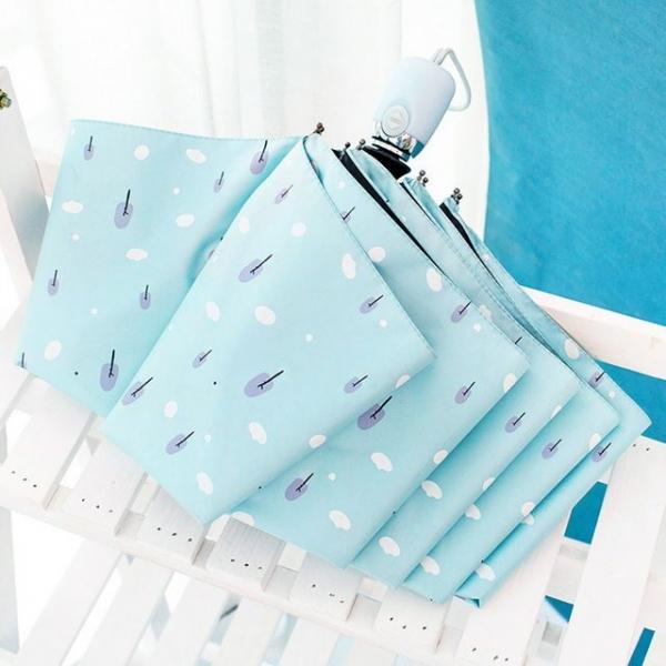 전자동 PTE 3단자동우산 햇빛가리개 우양산 양우산