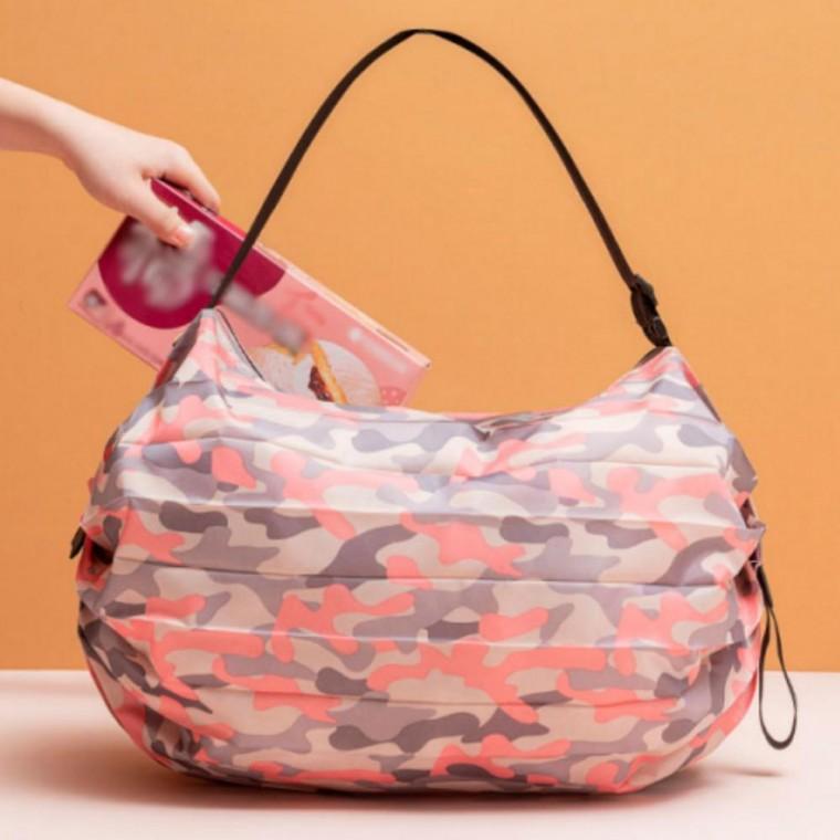 장바구니 가방 휴대용 접이식 숄더백 여행 대용량