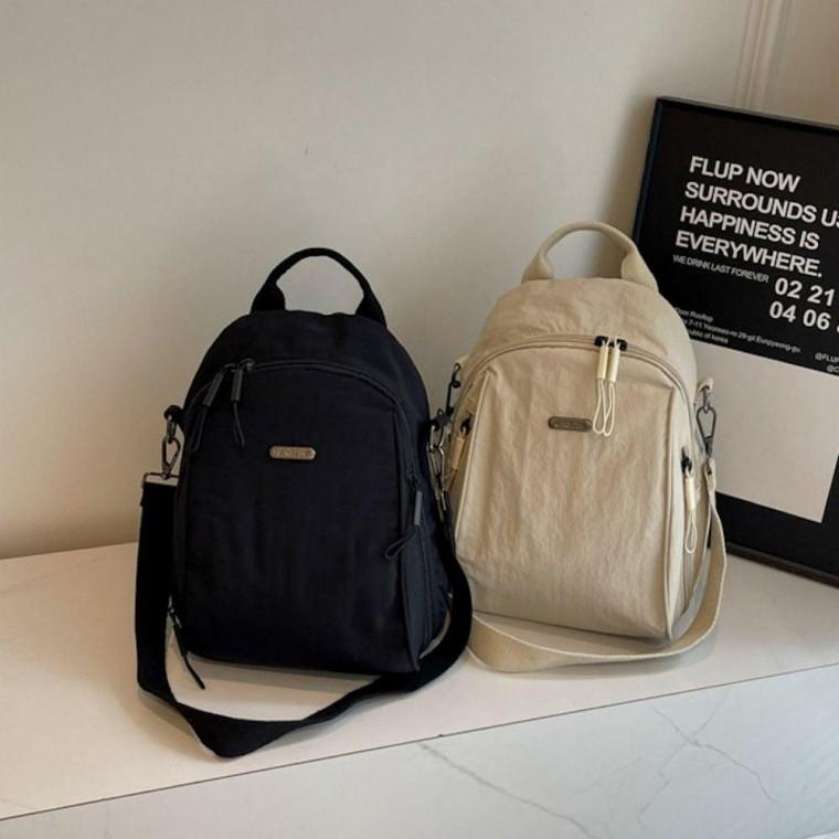여성 2컬러 경량 나일론 학생백팩 신학기가방 백팩