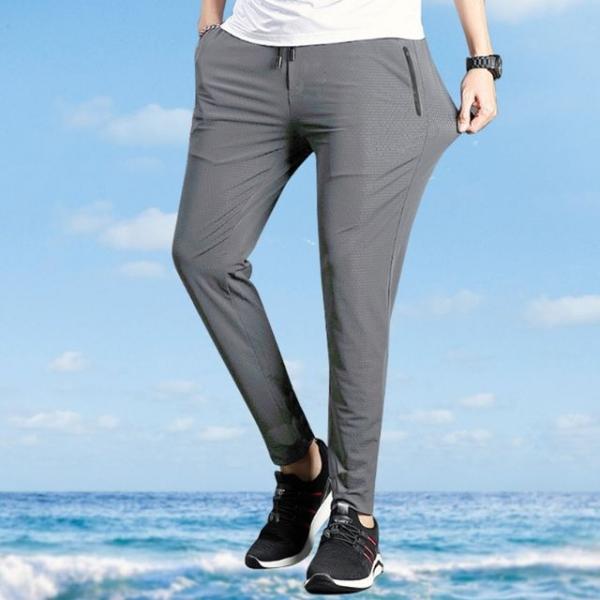 완전 편한 아이스 밴딩 팬츠 메쉬 쿨링 바지 냉감 쿨