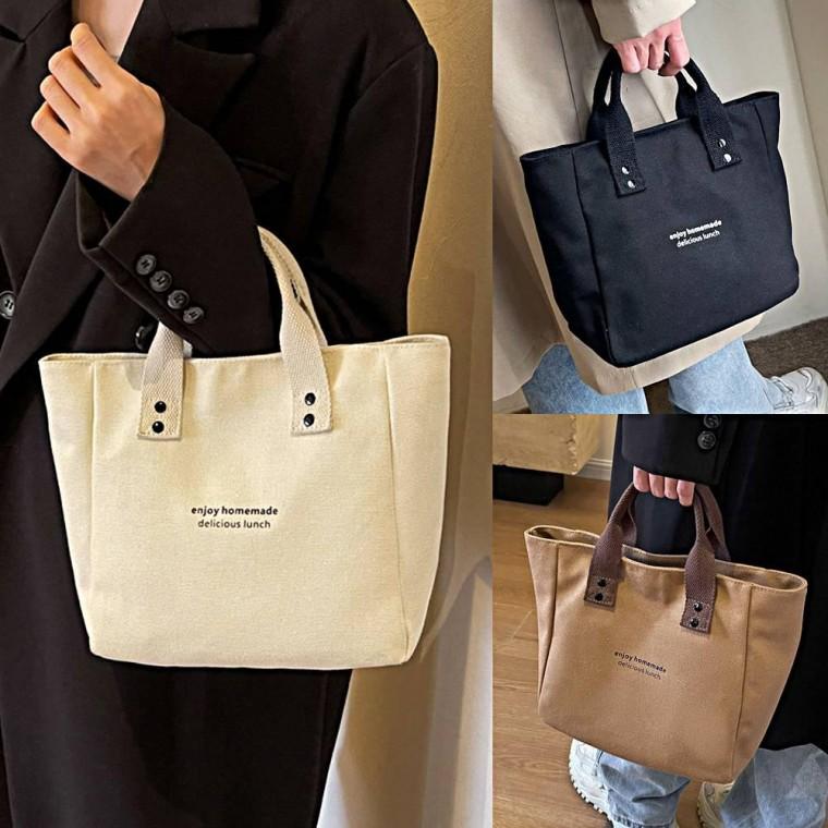 가방 홈메이드미니에코토드백 미니백 에코백 캔버스백