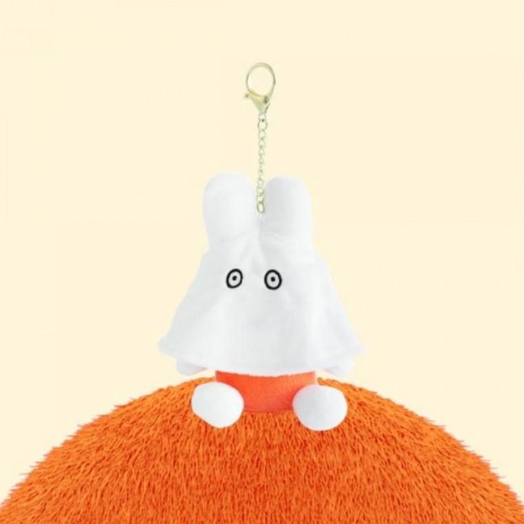 유령 미피 가방고리 인형 15cm 오렌지