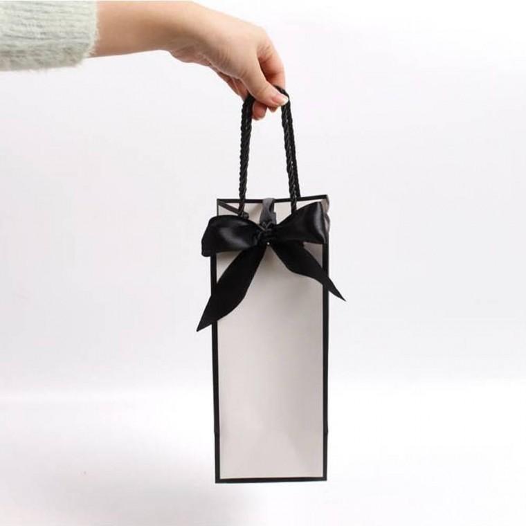 와인 선물 가방 선물용 미니 무지 잔솔 쇼핑백 종이백