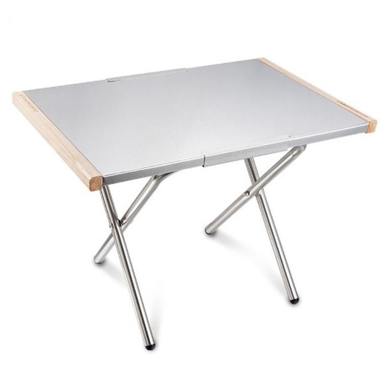 T370 캠핑문 프리미엄 스테인레스 사이드테이블 전용가방포함