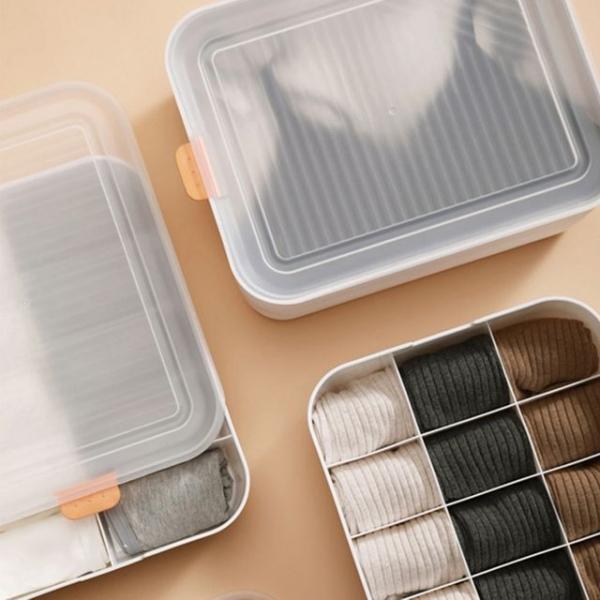 깨끗한 옷장 속옷정리 보관함 일체형 분리형