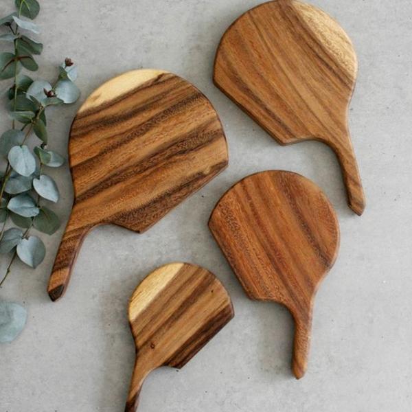 나무도마 이유식 우드 도마 거치대 필요없는 스탠드