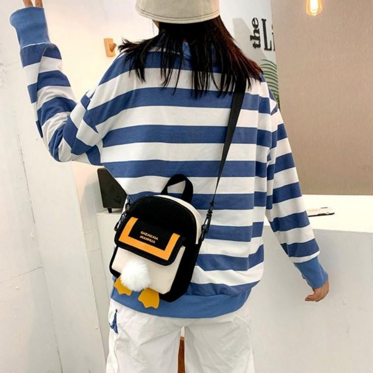 패션가방 소지품 미니 토트백 크로스백 수납 귀여운