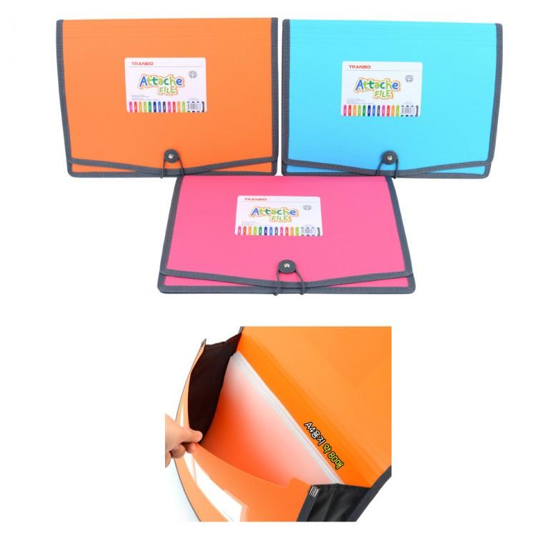 끈고정 화일 가방 A4 파일 보관함 네임택 화일백