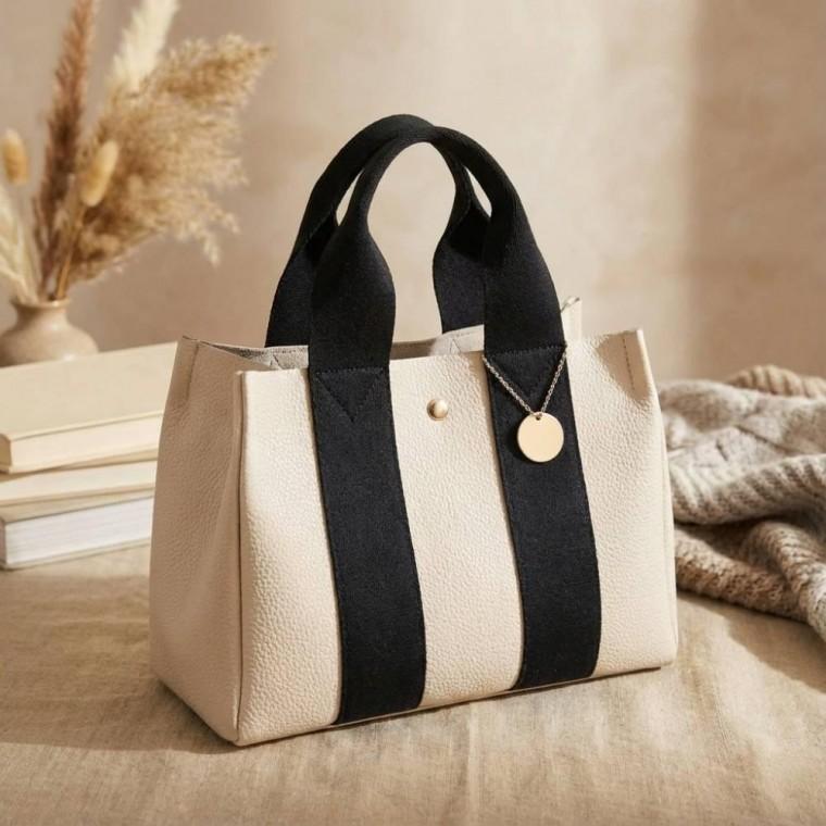 배색스프라이트백 숄더백 모이프 가방 토트백