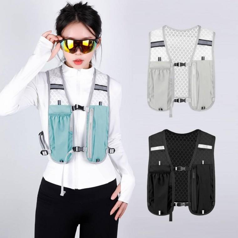 런닝백팩 런닝조끼 트레일 조깅 솔리드메쉬경량러닝조끼가방