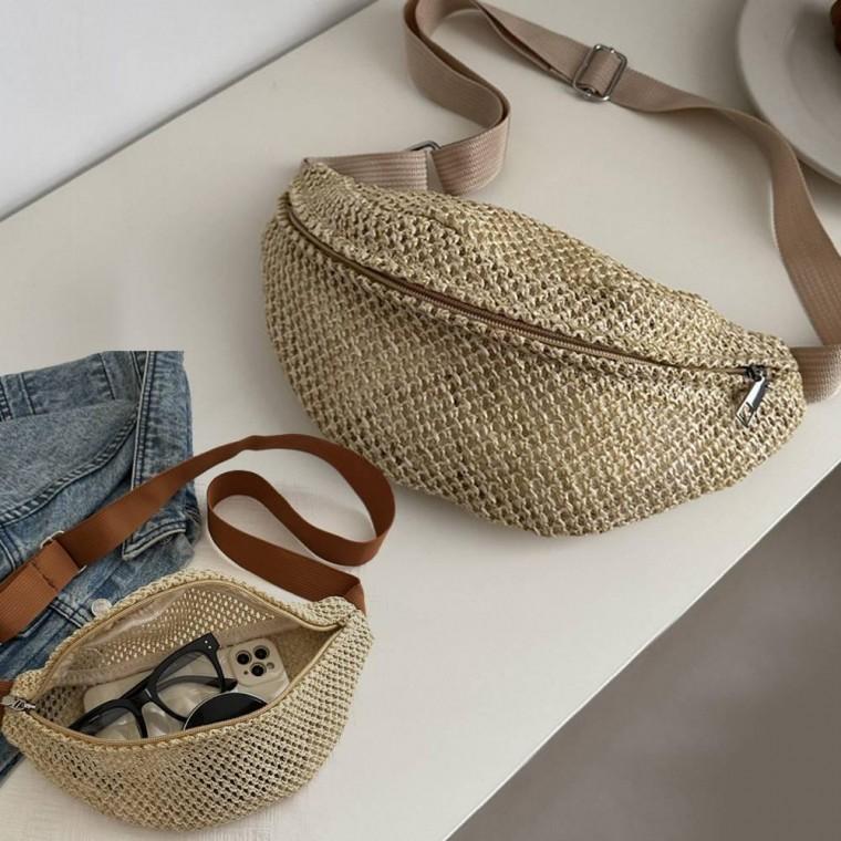 가방 크로스백 라탄힙색 힙색 슬링백 스포티