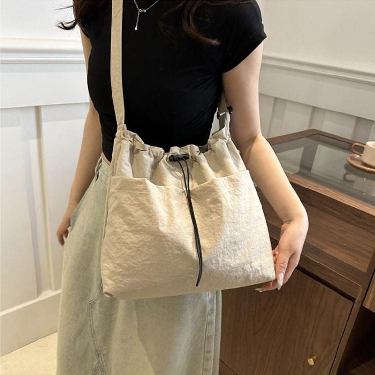 스트링 버킷백 숄더백 가방 데일리 캔버스 DD-13146