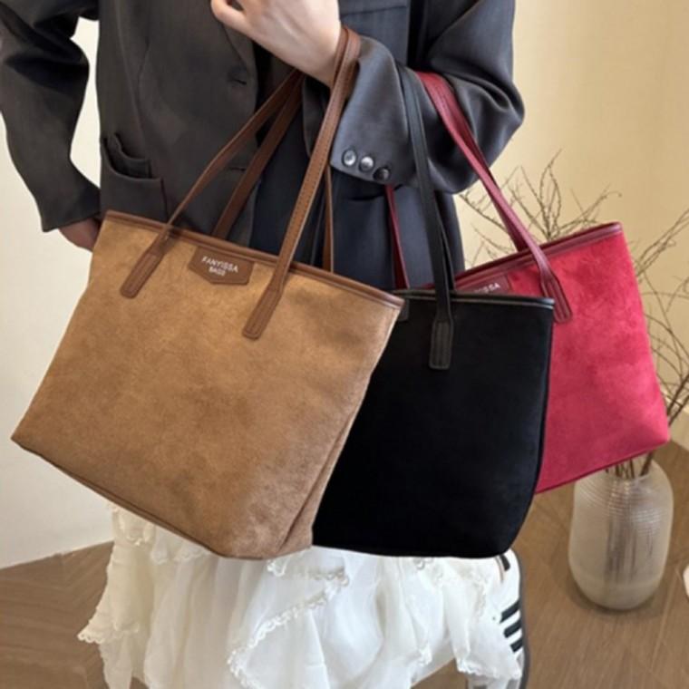 겨울 스웨이드 숄더백 가방 데일리 여성 학생