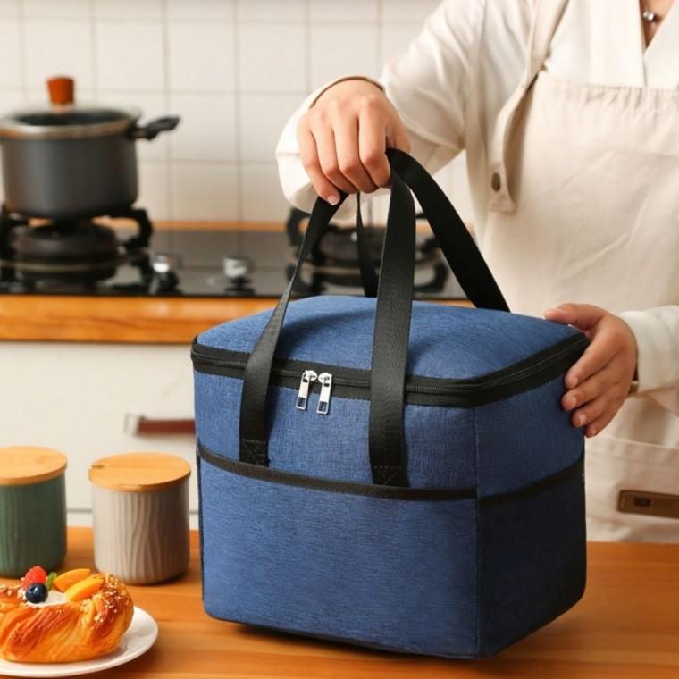 9L 보온 대용량 도시락 피크닉 가방 직장인 보냉