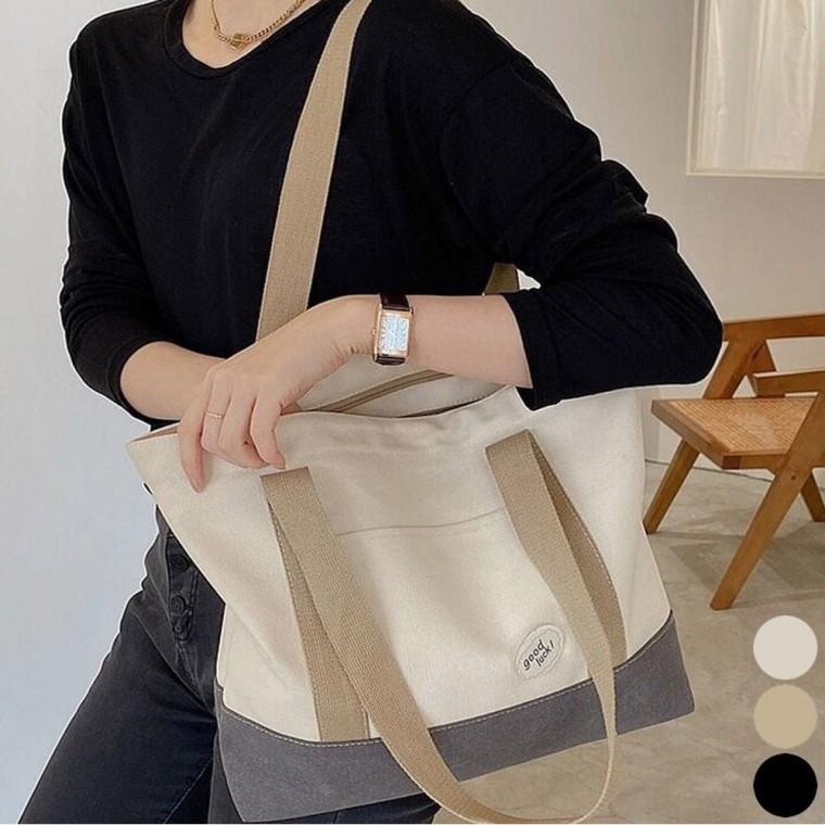 숄더백 수납력 여자 에코백 보부상가방 캔버스 좋은