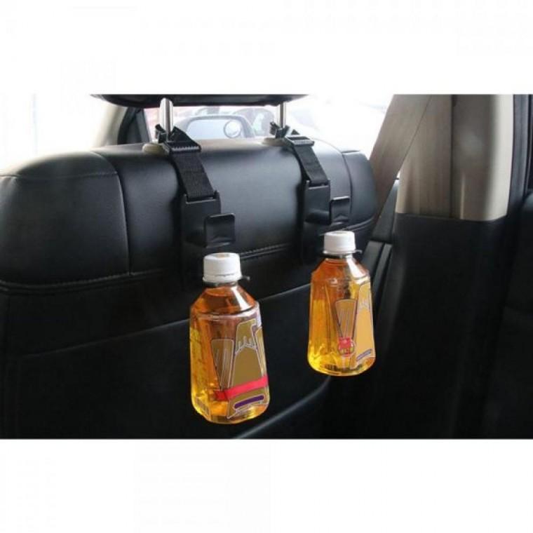 차량용 가방걸이 2p세트 음료수거치 차량걸이