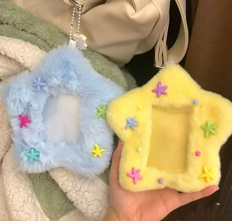 포카키링/별키링/포카/포토사진키링/사진키링/봉제키링/가방펜던트/포토열쇠고리/사진열쇠고리/KEY-701702