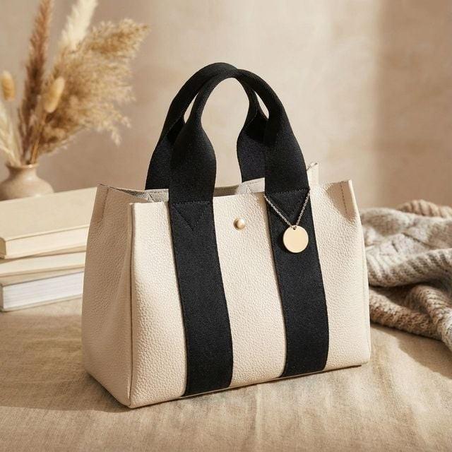 모이플 배색스프라이트백 가방 토트백 (LY05)