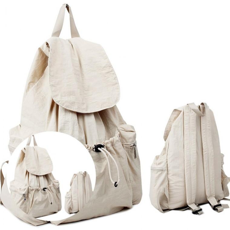 스트링 백팩 덮개 무지 트래블백 여행배낭 여행용배낭가방