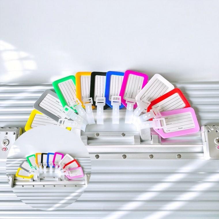 여행가방 캐리어 네임텍 색상 캐리어네임텍 캐리어택 여행용네임택