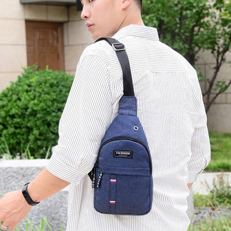 네이비 남성 가방 크로스 캐주얼 메신저 모던 백 슬링 남자미니백
