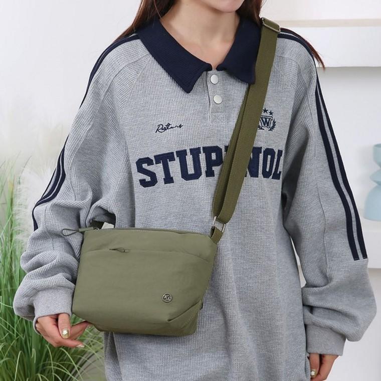 가방 여성 여행 핸드 지갑 백 크로스 카키 폰 데일리크로스백 여