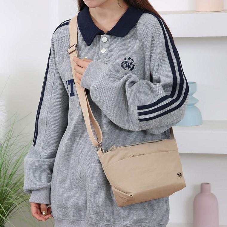 크로스 여성 여행 폰 핸드 가방 백 베이지 지갑 데일리크로스백