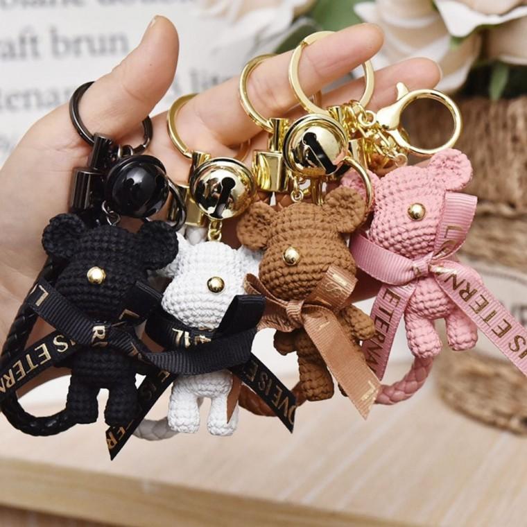 고리 가방 자동차 곰돌이 열쇠 키링 귀여운 인형키링 자동차키링