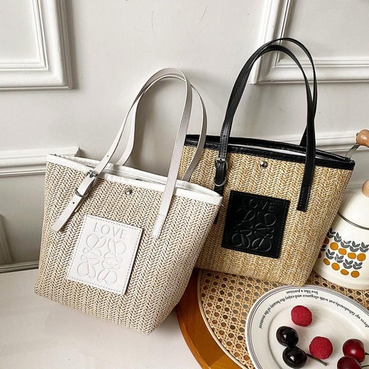 가방 백 직장인 쇼퍼 대학생 미니 숄더 여성 라탄 30대데일리백