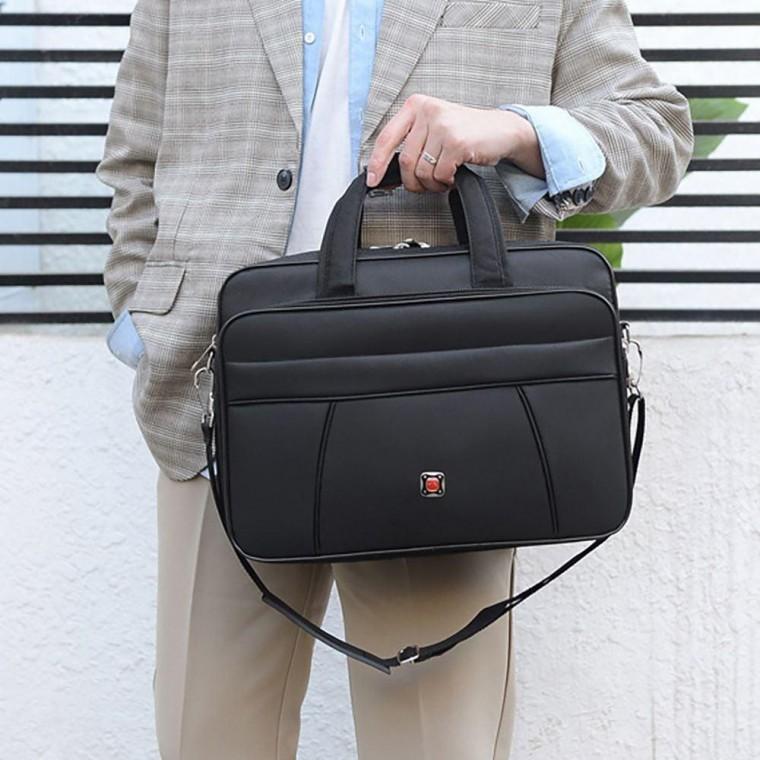 남성 직장인 출장 대용량 멀티 포켓 분리 보관 서류 노트북 가방