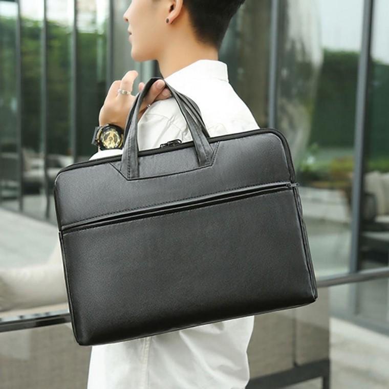 직장인 남성 출장 출퇴근 노트북 패드 보관 서류 가방