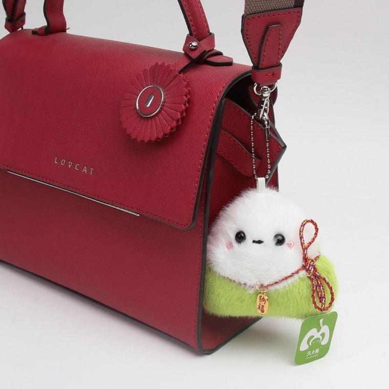 그린이 삼각주먹밥 인형 키링 가방참