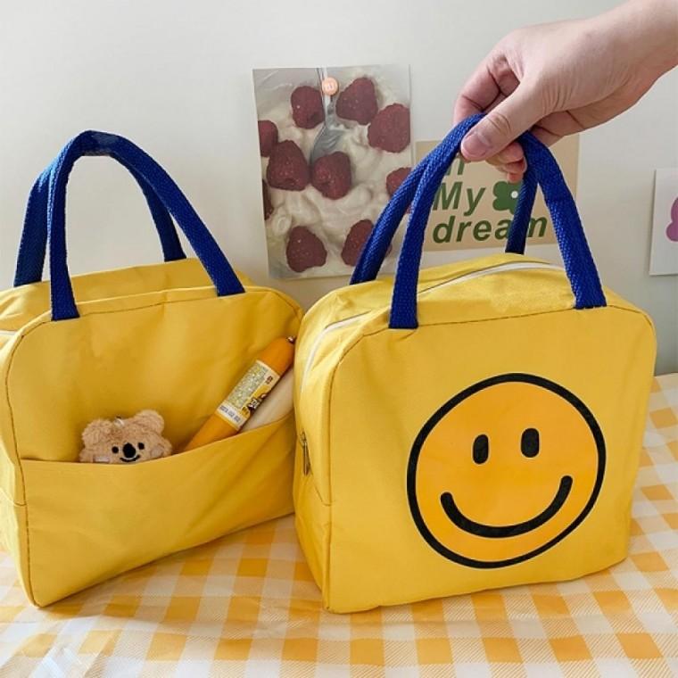 스마일 데이지 보냉 가방 1+1 귀여운 미니 런치백