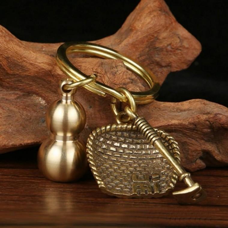 복 행운 열쇠 가방 키링 식복 고리 조롱박 키링 복 조롱박 행운 패션소품