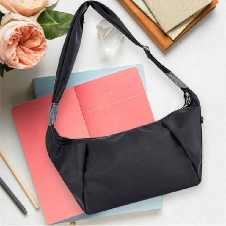 러블리한 빅사이즈 반달 크로스 숄더백 패션 가방