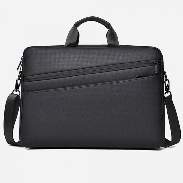 남자 직장인 대학생 노트북 서류 가방 브리프케이스