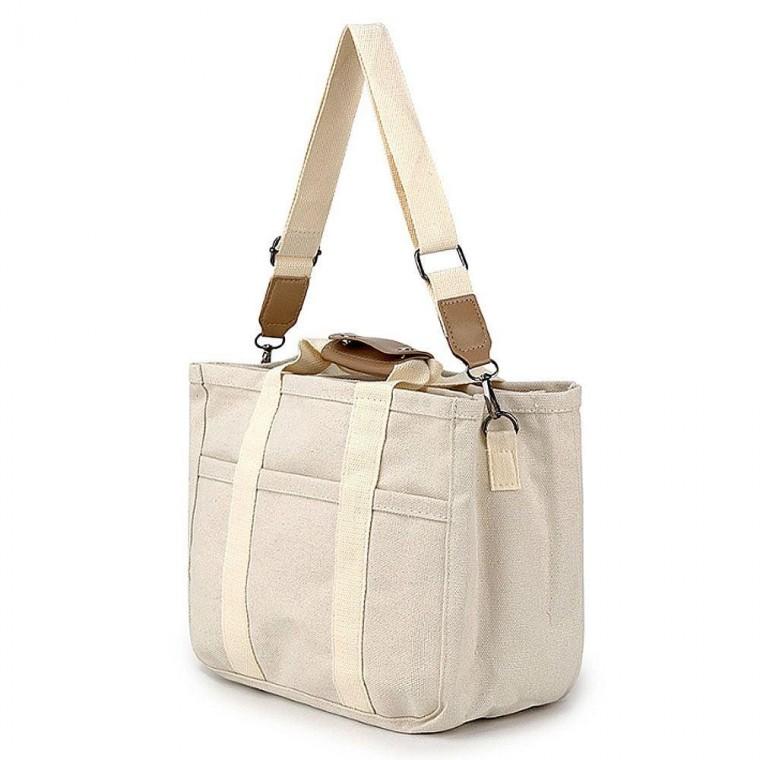 여자 캔버스 토트백 데일리 숄더백 크로스백 가방