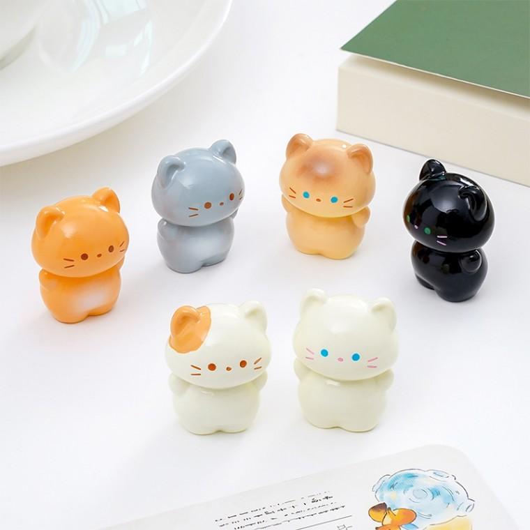 미니 캣츠 랜덤 키링 1개 동물 고양이 인형 장난감 키홀더 열쇠고리 생일선물 키체인 가방 랜덤박스