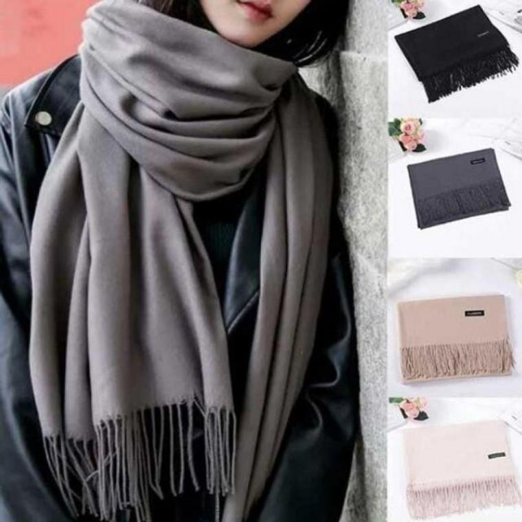 베이직머플러 캐시미어목도리 커플목도리 4컬러 택1 머플러 스카프 베이직 커플 목도리 캐시미어