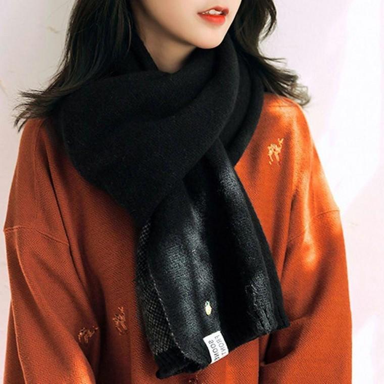 파인스 니트 목도리 머플러 패션 여성 겨울 아이템 니트 머플러 패션 용품 잡화 보온 여자 목도리