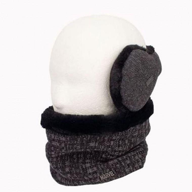 어린이 귀마개 머플러 세트 목도리 귀도리 넥워머 어린이워머 유아 후드 아기목도리 털모자 아동
