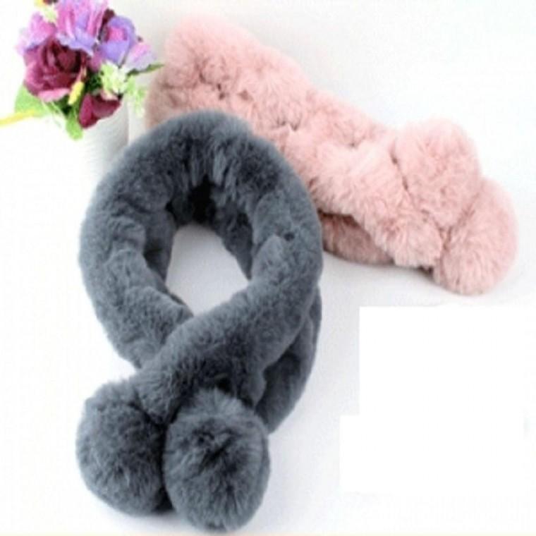 토끼털 목도리 WT059 방한용품 머플러 겨울 스카프 목도리