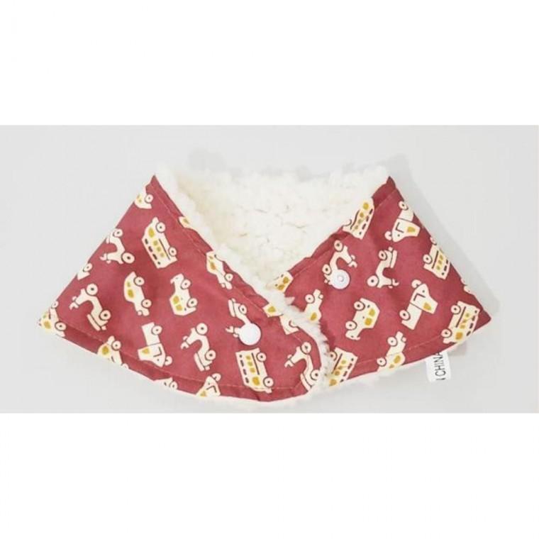 와인 스카프빕 아동목도리 자동차 스노우빕 유아 목도리 스카프빕 아동 어린이